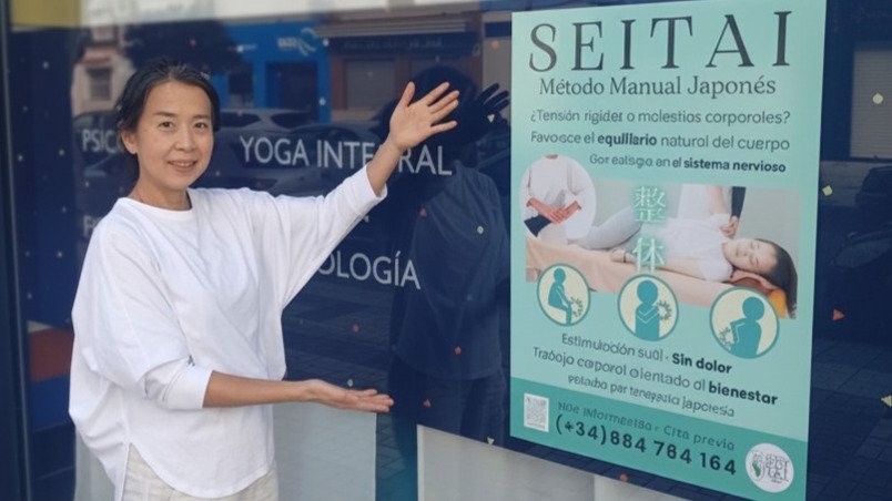 Escaparate de SeitaiMálaga en el Instituto La Integral