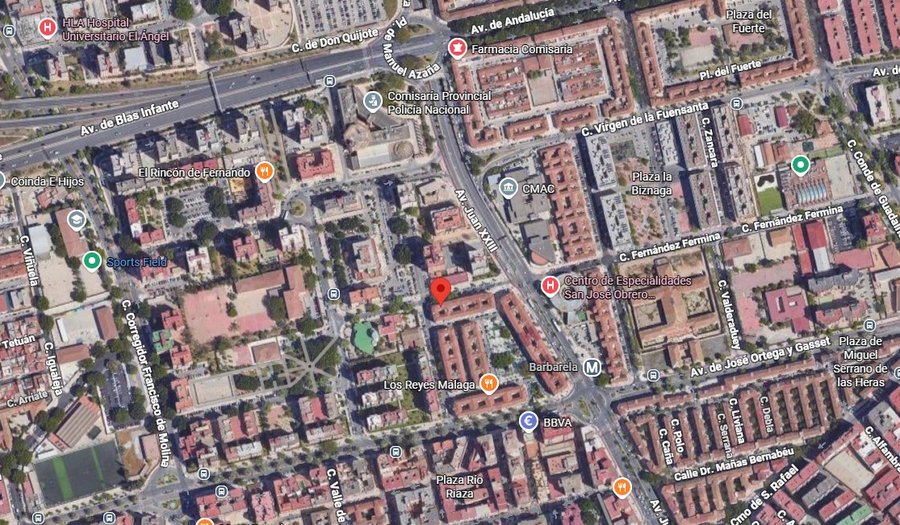 Ubicación de SeitaiMálaga en Google Maps